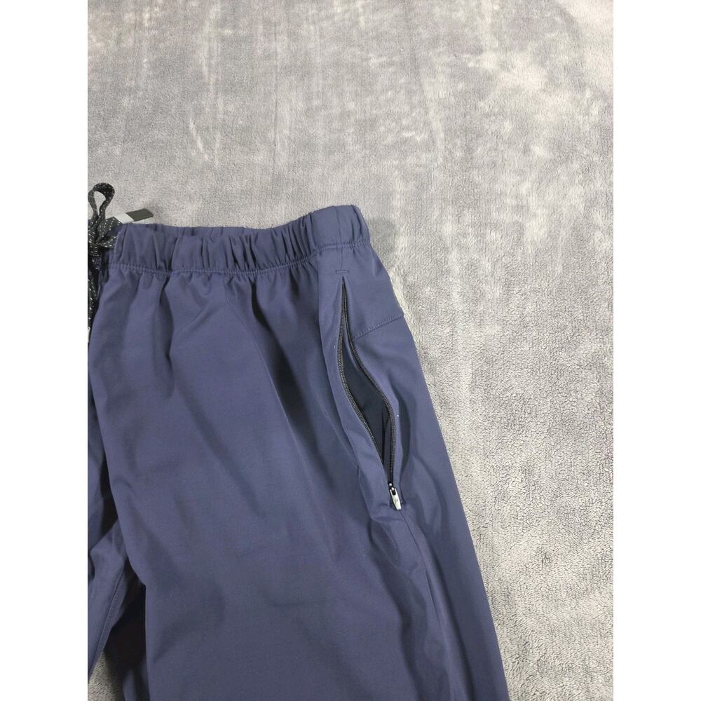 Fabletics Mens The Takeover Pants Navy Blue Size S-M Tapered Athletic Workout - Picture 6 of 11